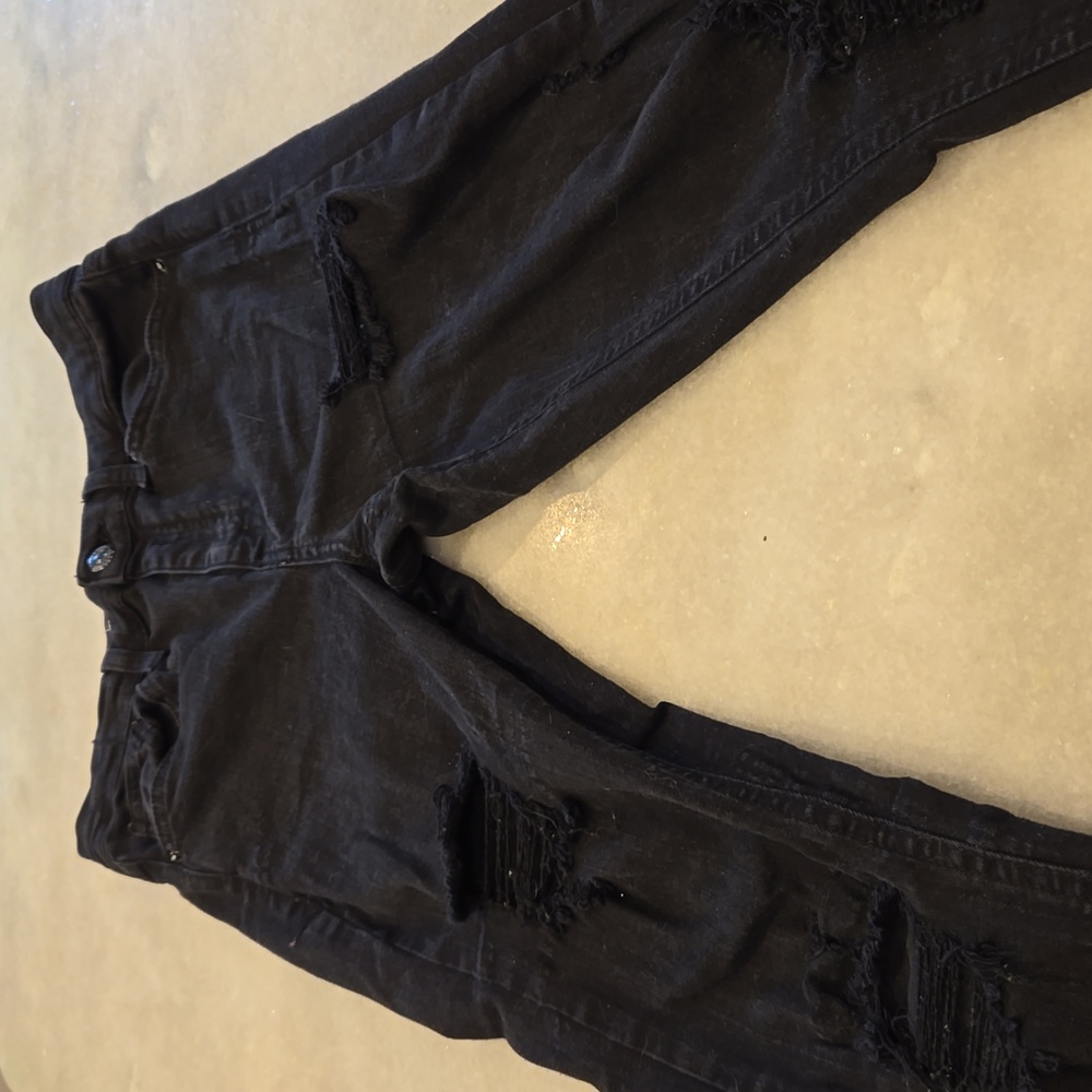 Topshop Moto distressed Skinny jeans Size 28